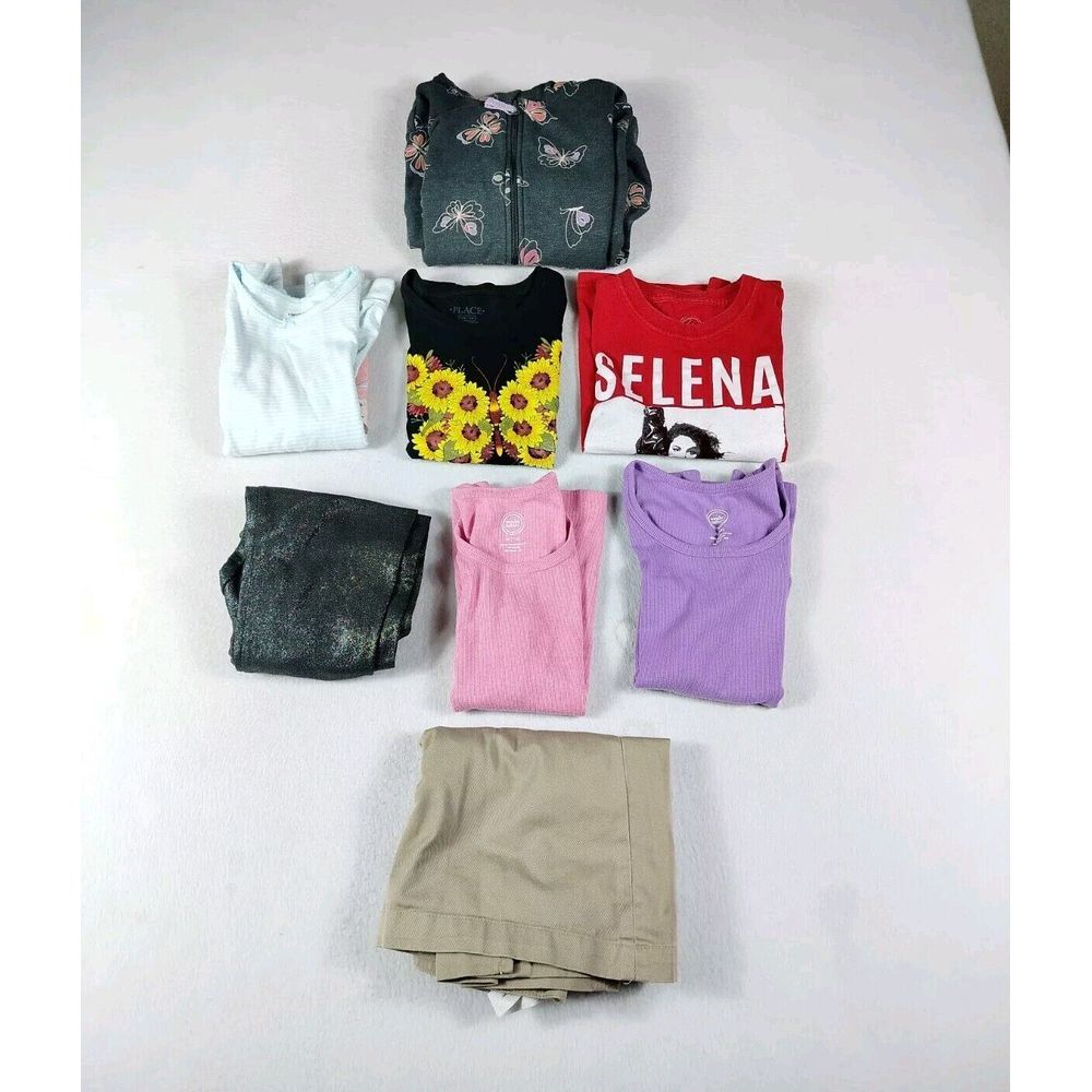 Carter's 365kids Lands End And More Girls 7-8‎ Multicolor Lot Of 8 Winter Summer